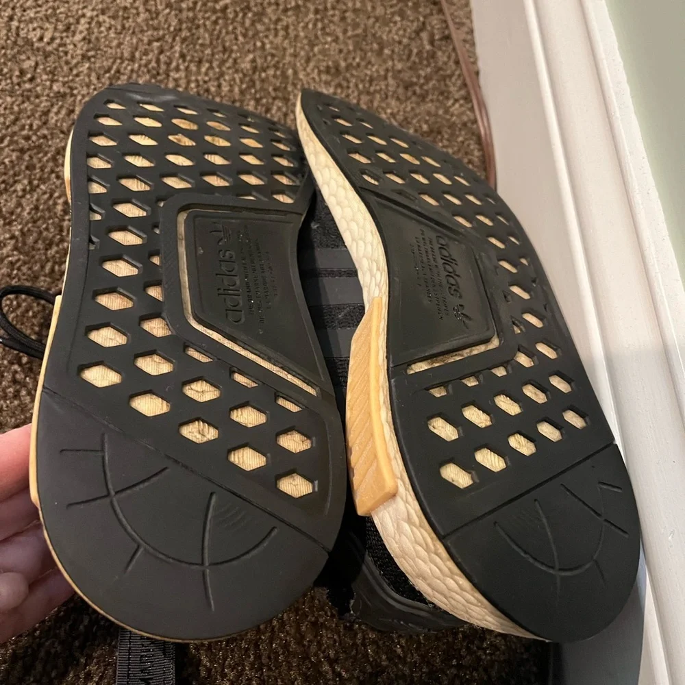 Adidas Black NMD Sneakers Size 8